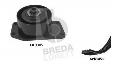 BREDA LORETT kca0064 -  Поликлиновой ременный комплект